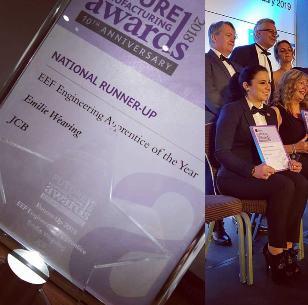 EEF runner up national engineering apprentice of the year award